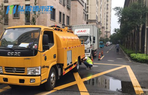 常熟小区管道清淤及CCTV检测