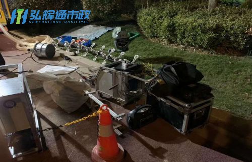 常熟管道修复现场